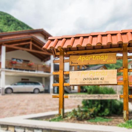 Pr' Petrcu Apartamento Tolmin Exterior foto