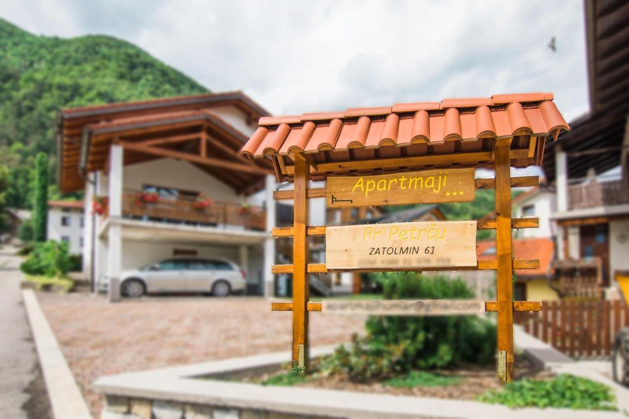 Pr' Petrcu Apartamento Tolmin Exterior foto